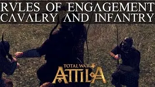 Rules of Engagement 1 Shock Cavalry and Infantry vs Melee Cavalry and Infantry -Total War Attila