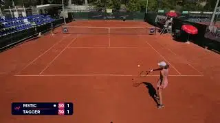 Mia Ristic [4] (SRB) vs Lilli Tagger [8] (AUT) // 6-3 2-6 3-6 / W75 Kursumlijska Banja / Semi-final