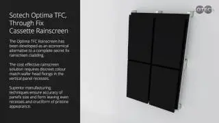 Sotech Optima TFC, Through Fix Cassette Rainscreen
