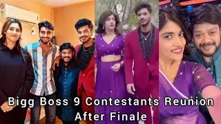 Встреча участников 9-го сезона Bigg Boss после финала.