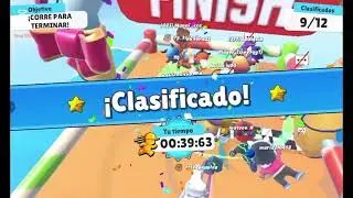 Stumble guys pero si me caigo hago una nueva partida #2