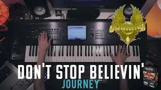Don't Stop Believin' - Journey || Keyboard Cover with Korg Kronos