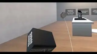Virtual Reality Computer Museum Room