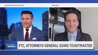Spectrum News 1 | Attorney Danny Karon on FTC, states suing Ticketmaster over inflated ticket prices
