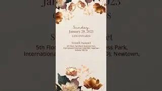 50th Anniversary invitation