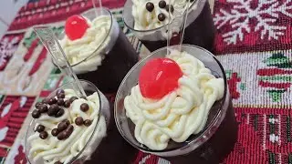 Postre de chocolate en vasitos! 🍫🫶🏻😋