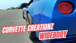 Как заделать зазор после установки боковых панелей кузова C5 Widebody. Corvette Creationz