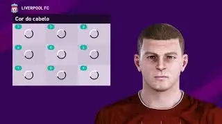 STEVEN GERRARD YOUNG VERSION - FACE BUILD - PES 2020