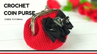 crochet coin purse tutorial