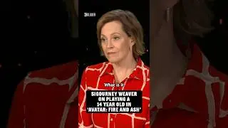 Sigourney Weaver on Playing a 14 Year Old in Avatar: Fire & Ash #sigourneyweaver #avatar
