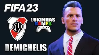 FIFA 23 | Demichelis | River Plate | tutorial | modo carreira | t&eacute;cnico