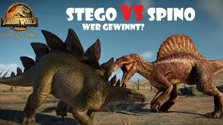 Stegosaurus vs. Spinosaurus &ndash; Kampf der Urzeit-Giganten! 🦖🦕