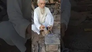 How to make s right through iron bars #offical #blacksmith #viral #shorts #trending
