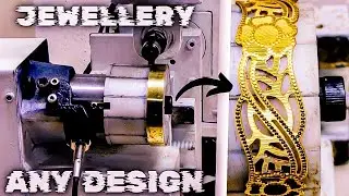 Bangle Engraving CNC Machine Working ( Jewellery Automated ) !!!