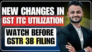 Change in GST ITC utilization rules