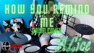 How you Remind me - Nickelback // DRUM COVER #y2kcoversweek26‪