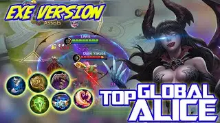 New Alice.EXE - Build Alice Offlaner - Top Global - Mobile Legends