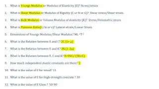 Civil engineering short notes