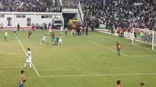 شجار المغرب والجزائر
