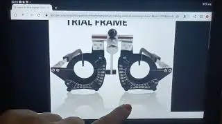 Trial frame || Parts of Trial frame || Optmetry solution