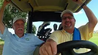 John and Mike 3 holes scramble at Houston Springs Golf course