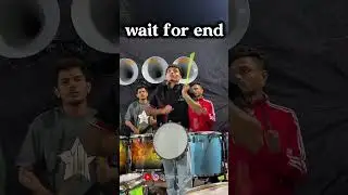 🤔wait for end 🎧performance #tashalover #banjo#drummer #viralshorts#trendingshorts #bollywoodsongs😍❤️