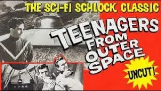 Teenagers from Outer Space (1959) || Full movie || Public Domain Movies