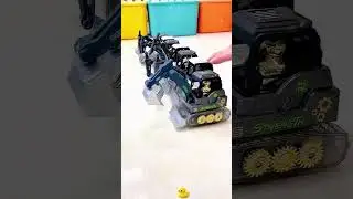 Amazing Fun with racing excavator for Kids!