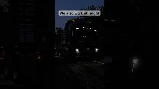We also work at night #ats1.53 #ets2 #crm #gamer #gameplay #gaming #shorts