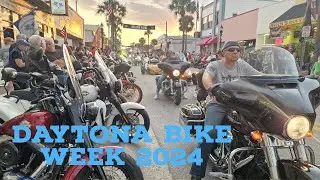 Daytona Bike Week Madness 2024, Harley Davidson, Indian, USA @brian636 @FastLaneD