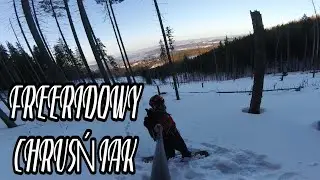 Freeridowy Chrusńiak | Катание по лесу сверху донизу | Внетрассовое катание | #короткийсноуборд #...