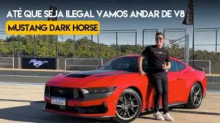 At&eacute; que seja ilegal, vamos andar de V8! - Mustang Dark Horse