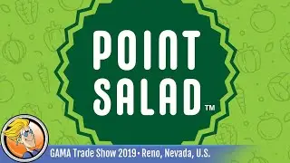 Point Salad &mdash; game overview at GAMA Trade Show 2019