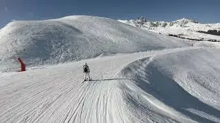 GX014884 2023 02 24, Courchevel, Ariondaz, Petites bosses, Grandes bosses et Signal
