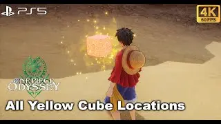 All Bosses Cube Challenge Locations - One Piece Odyssey 4k 60fps