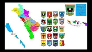 #3 Peta Indonesia, Provinsi Sumatera Barat (Kabupaten, Kota & Kecamatan)