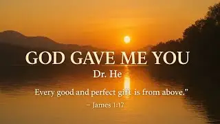 God Gave Me You (Karaoke Version) | Wedding Song for Christian Couples