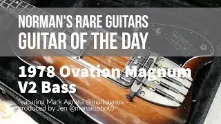 1978 Ovation Magnum V2 Bass | Guitar of the Day