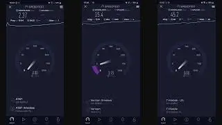 Speed Testing at The Home Depot, Davie Florida (AT&T, Verizon, and T-Mobile)