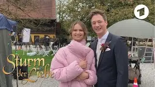 Backstage: Jessicas und Henrys turbulente Hochzeit | Sturm der Liebe