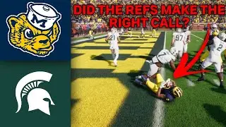 Crazy Final Play Michigan Vs Michigan State | Overtime Thriller | All-American League |