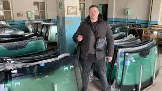 Виды комплектаций легкового лобового стекла. Образцы Украинского производителя SAFE GLASS FACTORY.