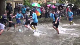 Football in the River - Bourton on the Water 2014