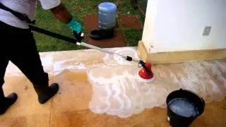 MotorScrubber Em Ação - Ferramenta Para Limpeza Pós-Obra