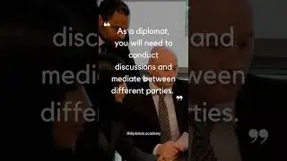 Do you have strong communication and negotiation skills? #diplomaticimmunity #consul #diplomat