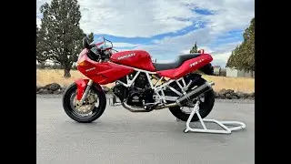 1992 Ducati 750SS cold start