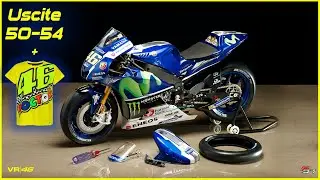 Costruisco la MOTO di VALENTINO ROSSI #13 (50-54) + T-shirt VR46