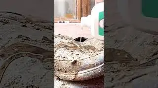 Cleaning the dirty shoe of mud# #cleaning #shoes #shorts #shoecleaning #foryou #youtubeshorts