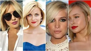 Short Blond Bob Haircut Ideas for Women in 2023 || European Fashion Hairstyles||