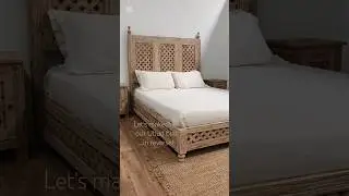 Have a look at our Ubud Bed...Makeover #bedroom #bali #balivilla #bedroommakeoverdesign #makeover